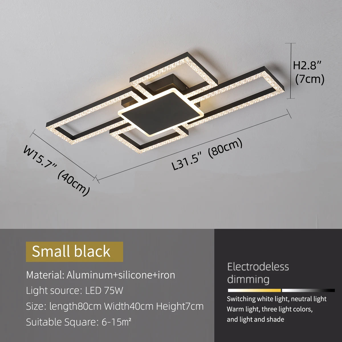 Plafonnier Luxe LED